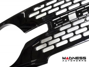 Ford Bronco Front Grille - OEM High End Style - IAG - I-Line - Gloss Black